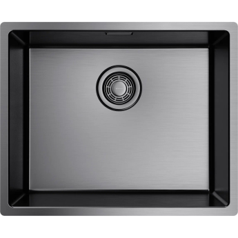 Мойка OMOIKIRI TADZAVA 54-U/I-GM Ultra нерж.сталь/вороненая сталь